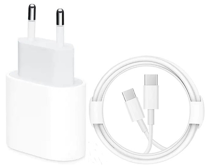 Original Apple Ladegerät & Kabel für iPad & iPhone (USB-C)