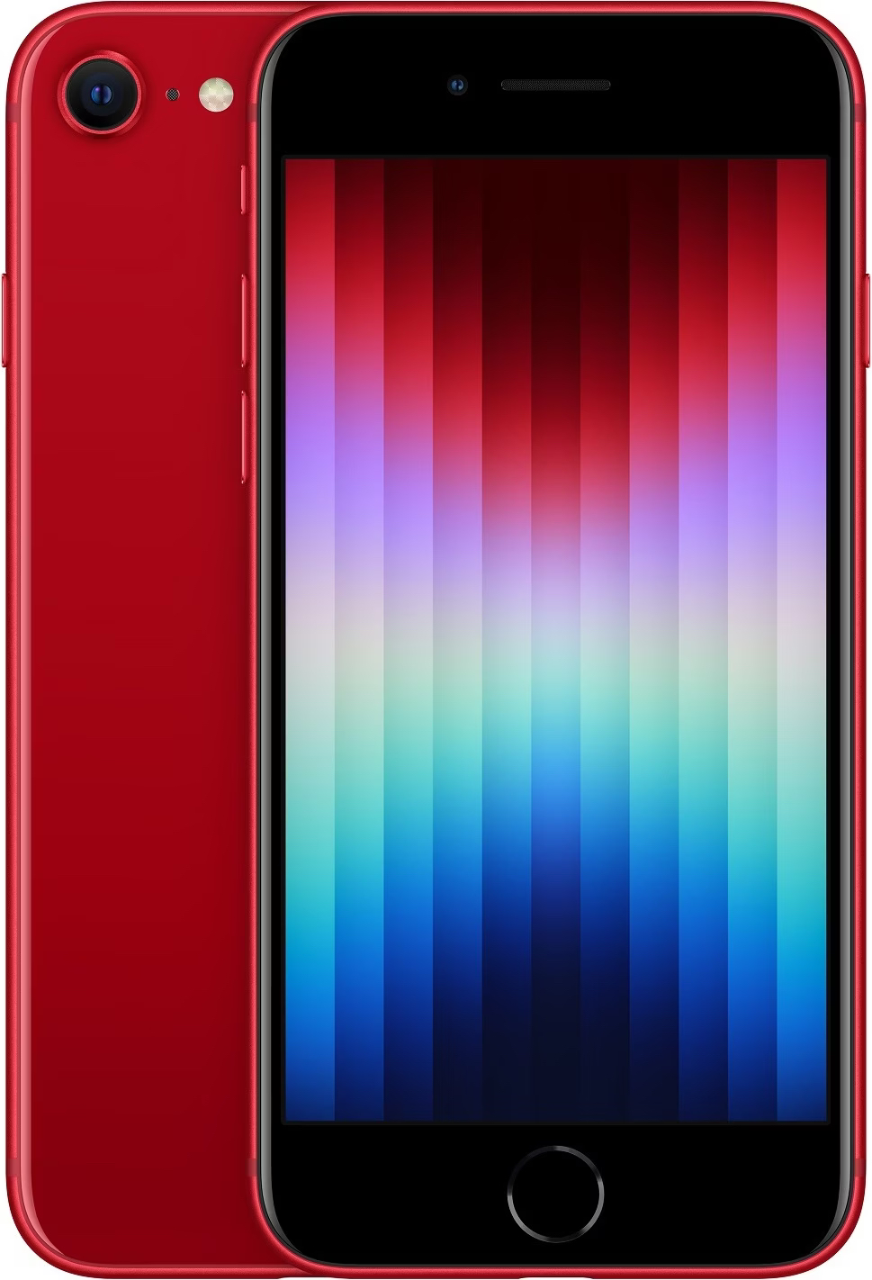 Apple iPhone SE 3. Gen. (2022), Akku über 95%, red, 128 GB
