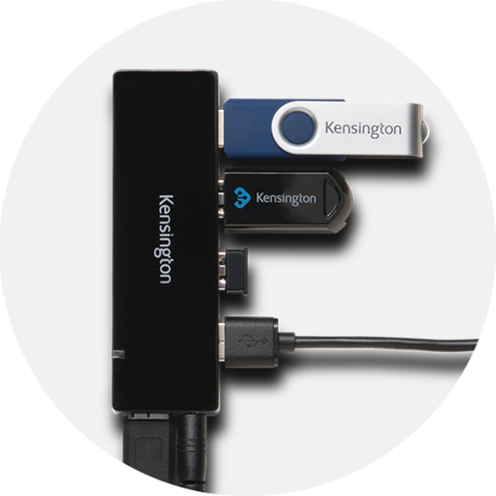 NEU: Kensington UH4000C 4-Port Hub, USB 3.0