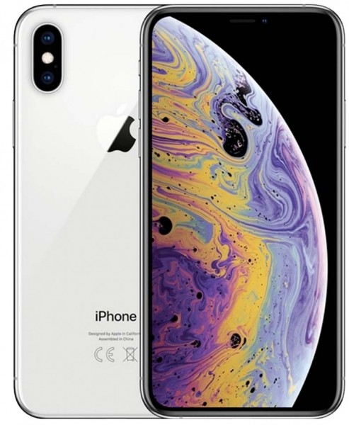 Apple iPhone XS, silver, 256 GB, Akku neu